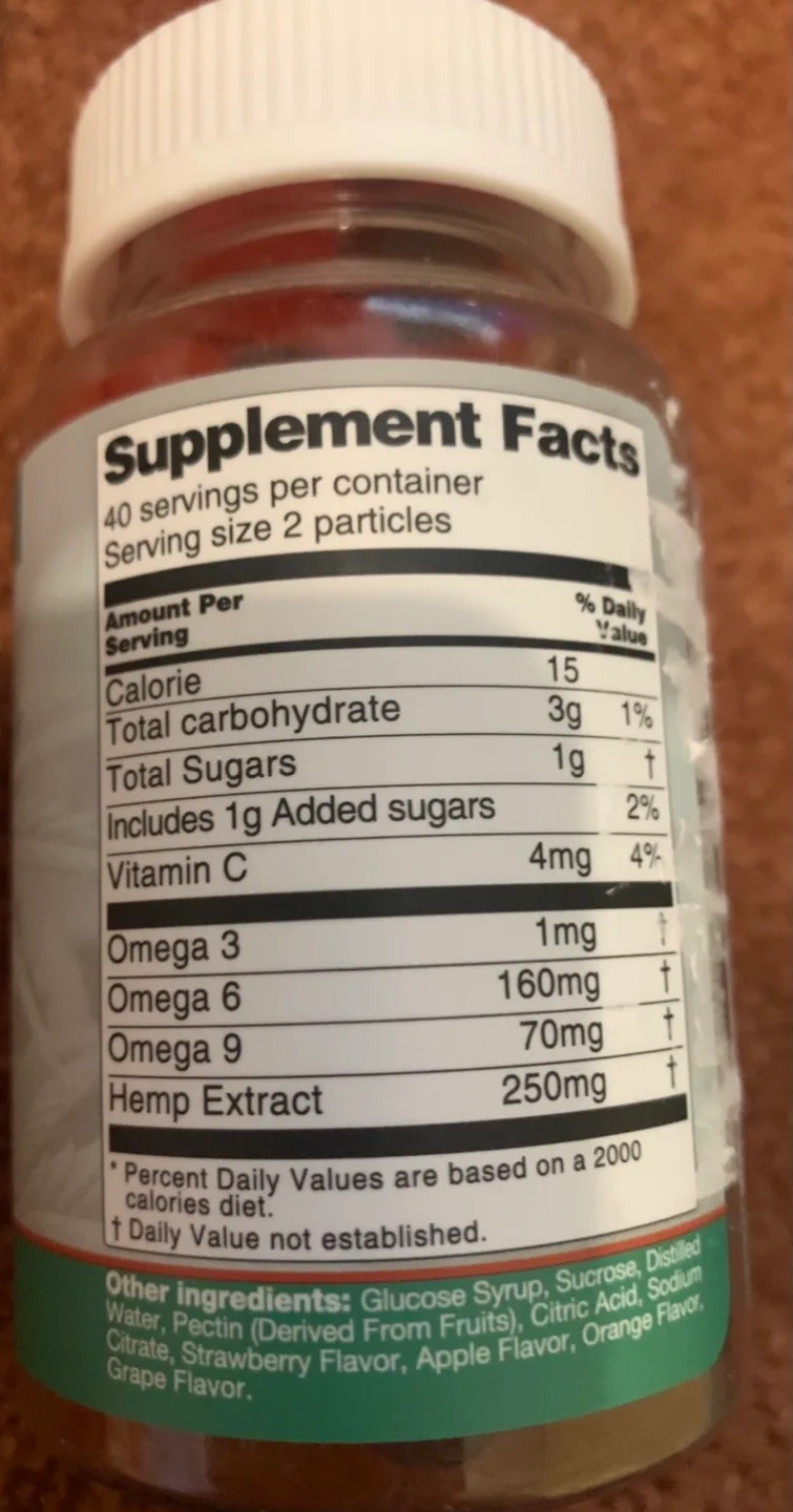 TOPCAPAK Organic Hemp Gummies, 80 count image indicator(2)