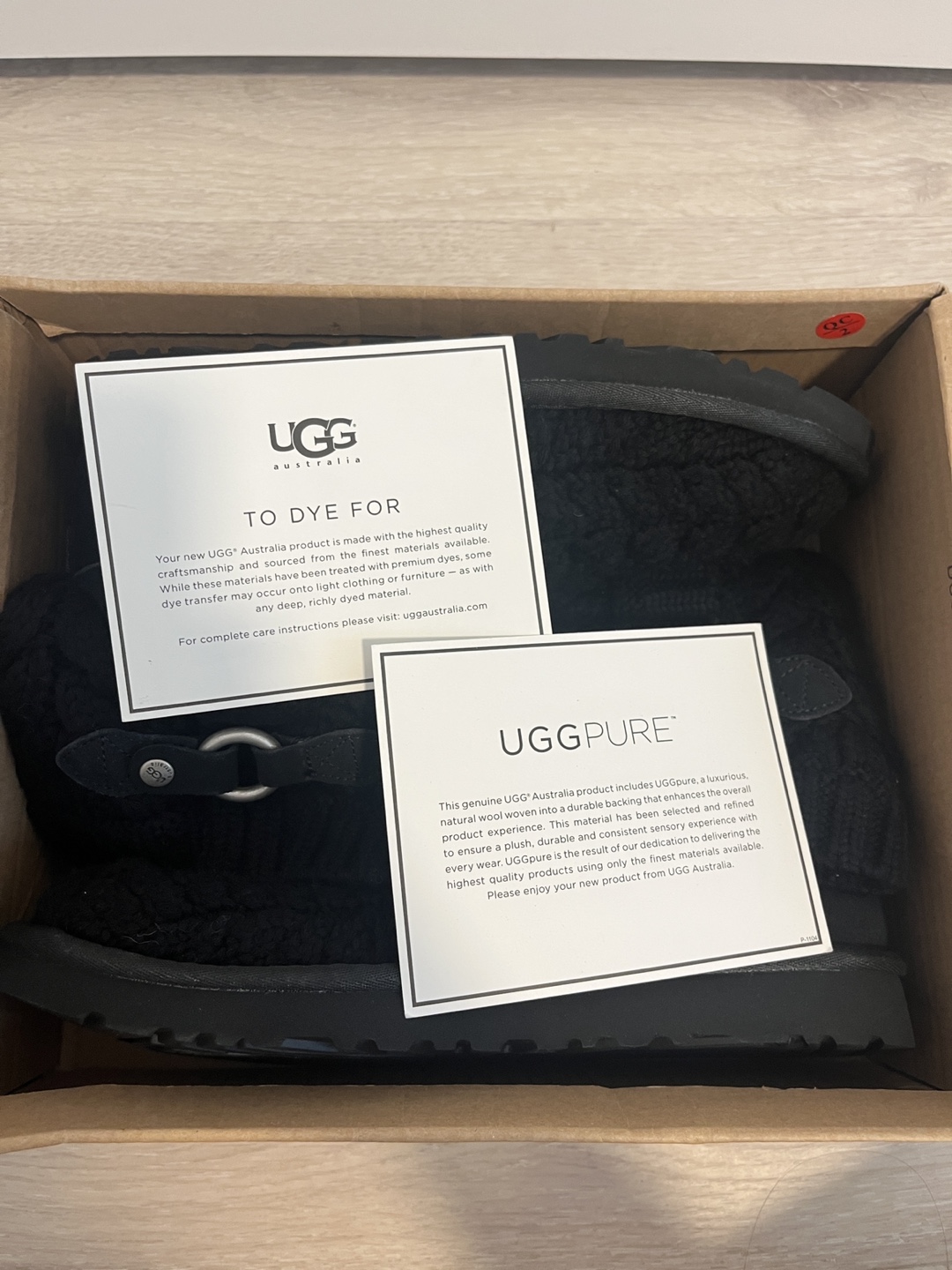UGG Australia Black Knit Boots (AUTHENTIC) - photo 4