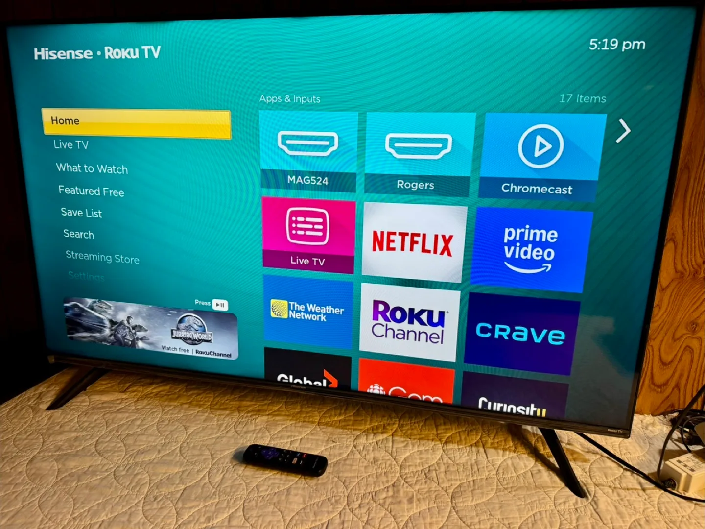 Amazing 50” Hisense Roku 4K Smart Tv thumbnail