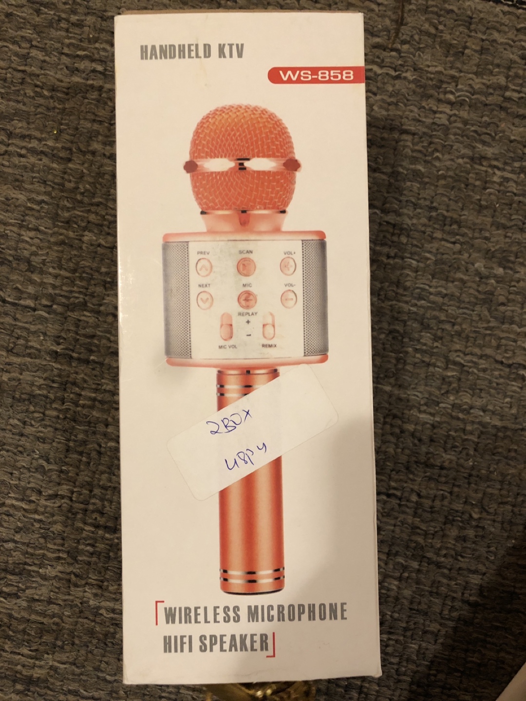 Wireless Microphone -Gold - photo 2