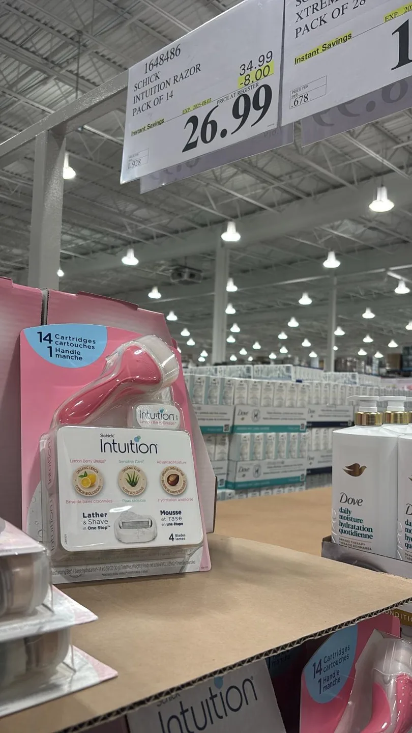 New Schick Intuition Razor image indicator(2)