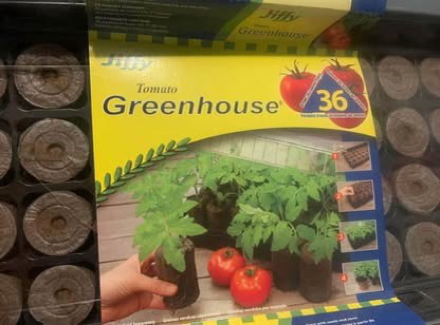 Tomato Greenhouse - 36 Pellets