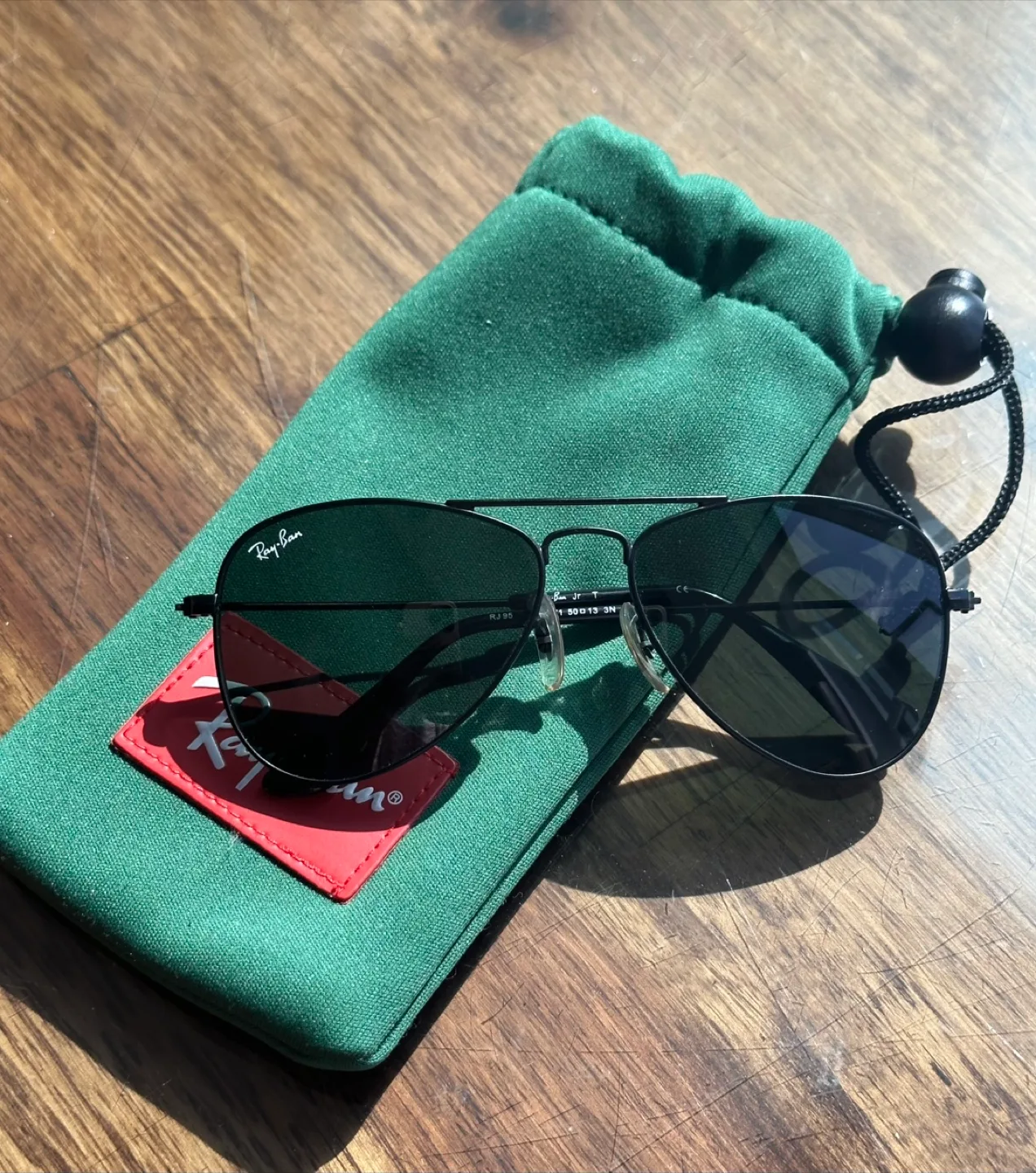 Ray-Ban RJ9506S Junior Sunglasses - Black thumbnail