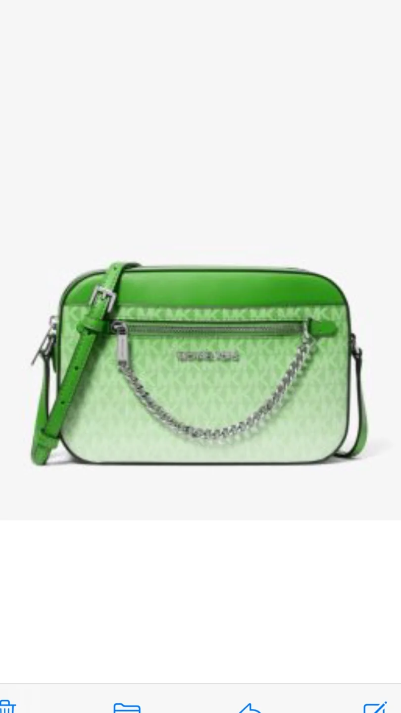 Michael Kors Green Crossbody Bag thumbnail