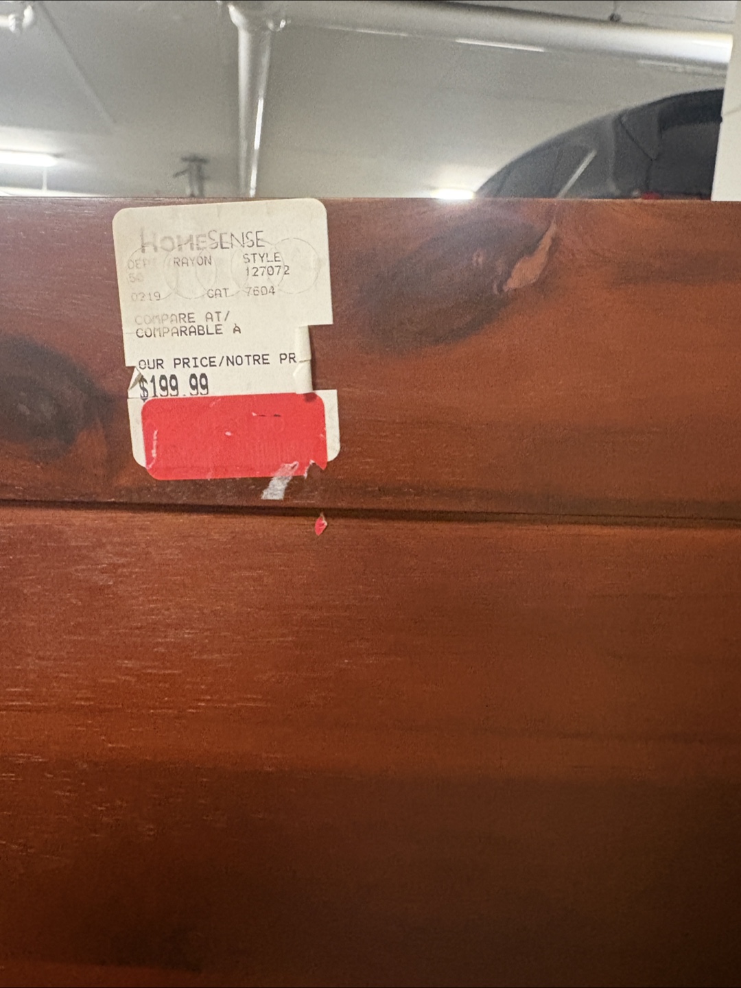 Homesense Wooden Cabinet - photo 4