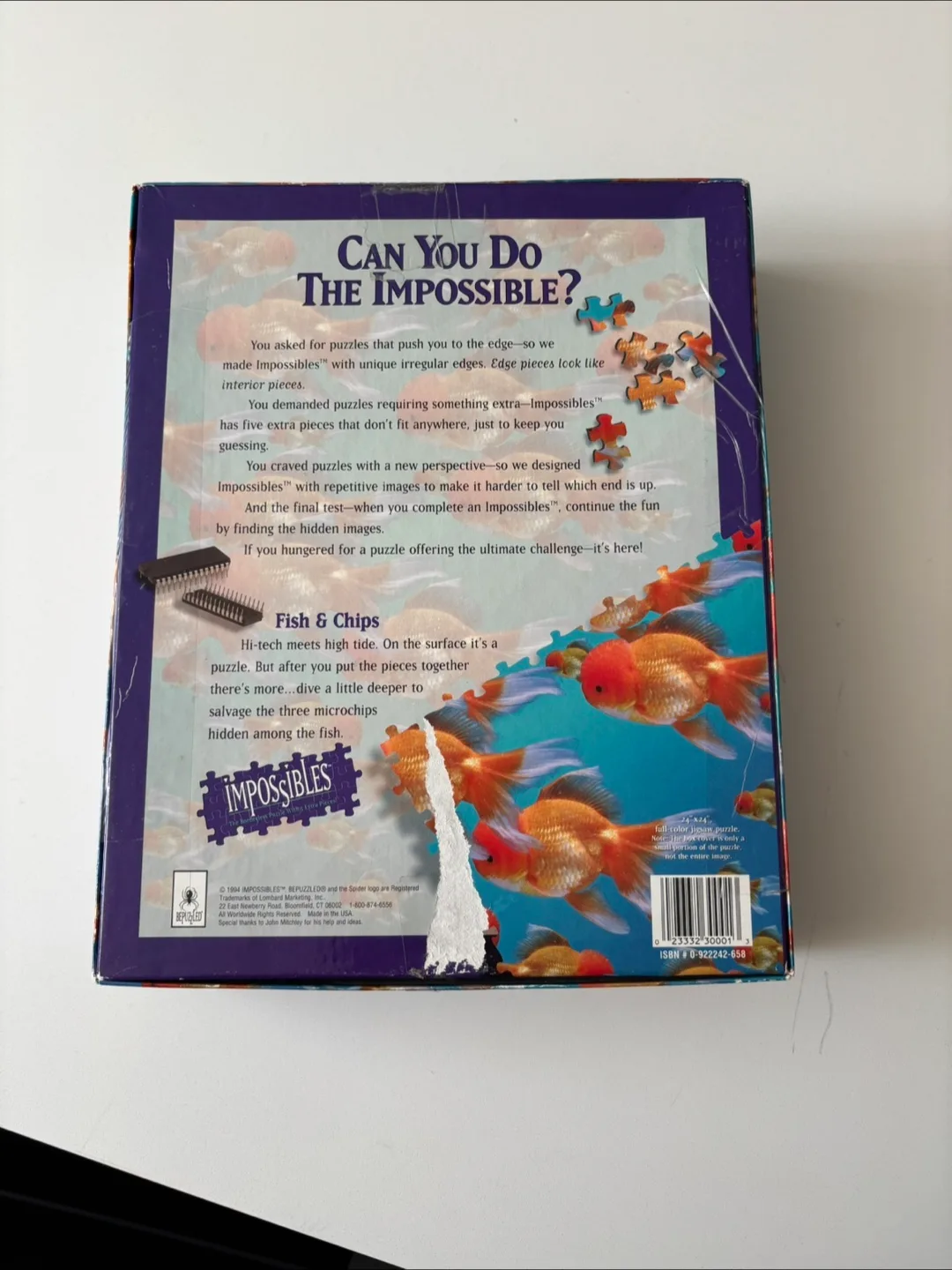 BePuzzled Impossibles Fish & Chips Puzzle image indicator(2)