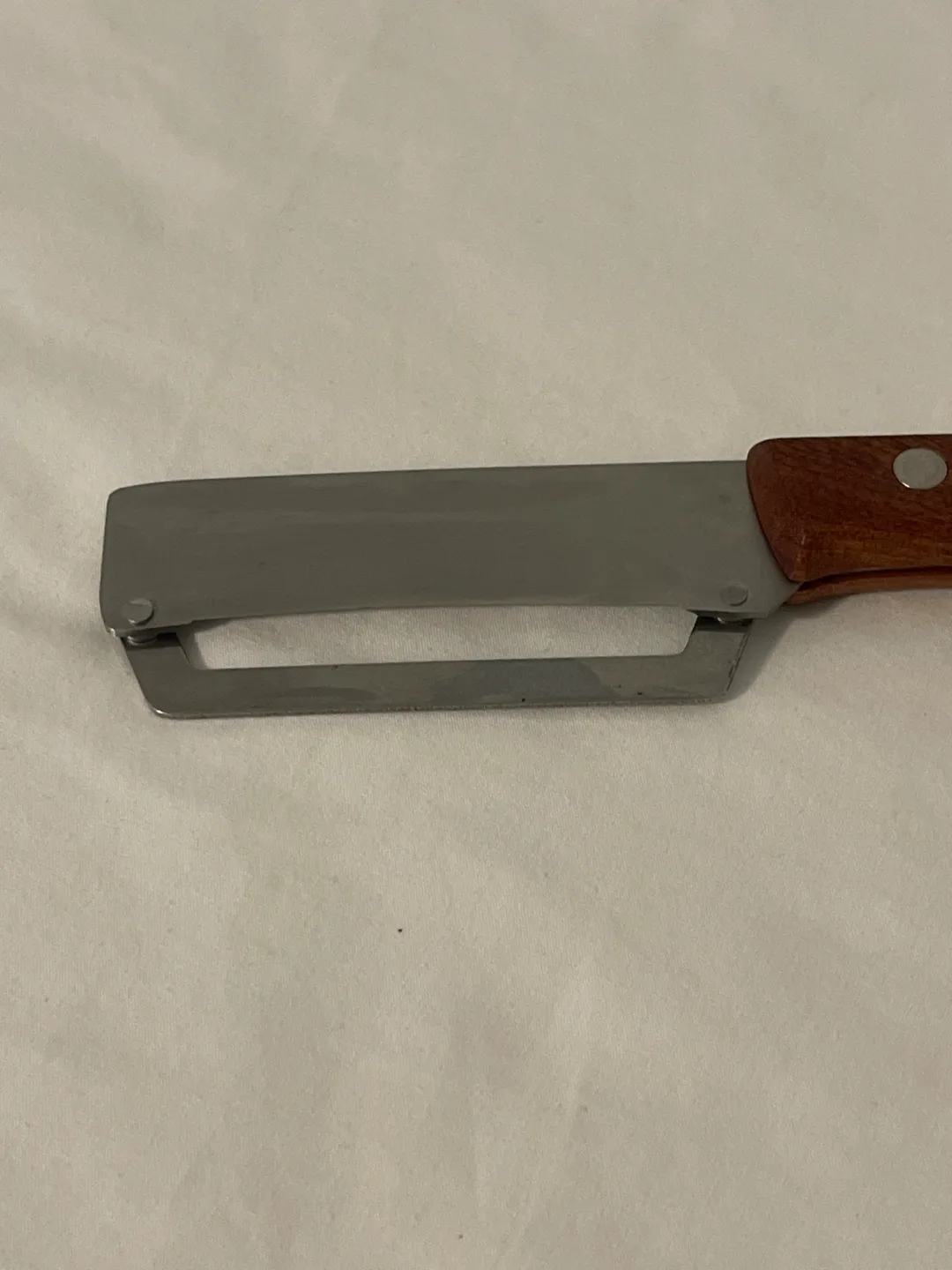 Chef’s Meat Knife & Vegetable Peeler Set – Wood Handle Brand New image indicator(5)