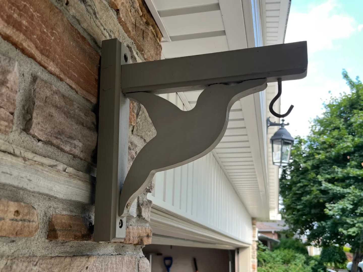 2 Decorative Shelf Brackets - wood image indicator(3)