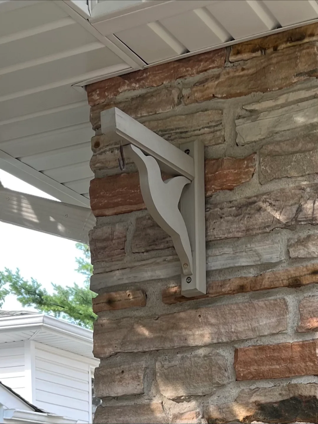 2 Decorative Shelf Brackets - wood image indicator(4)