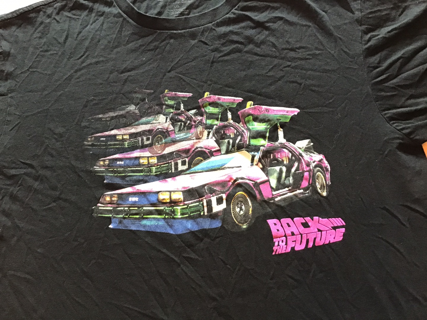 🤩 Back to the Future T-Shirt, Black - photo 2
