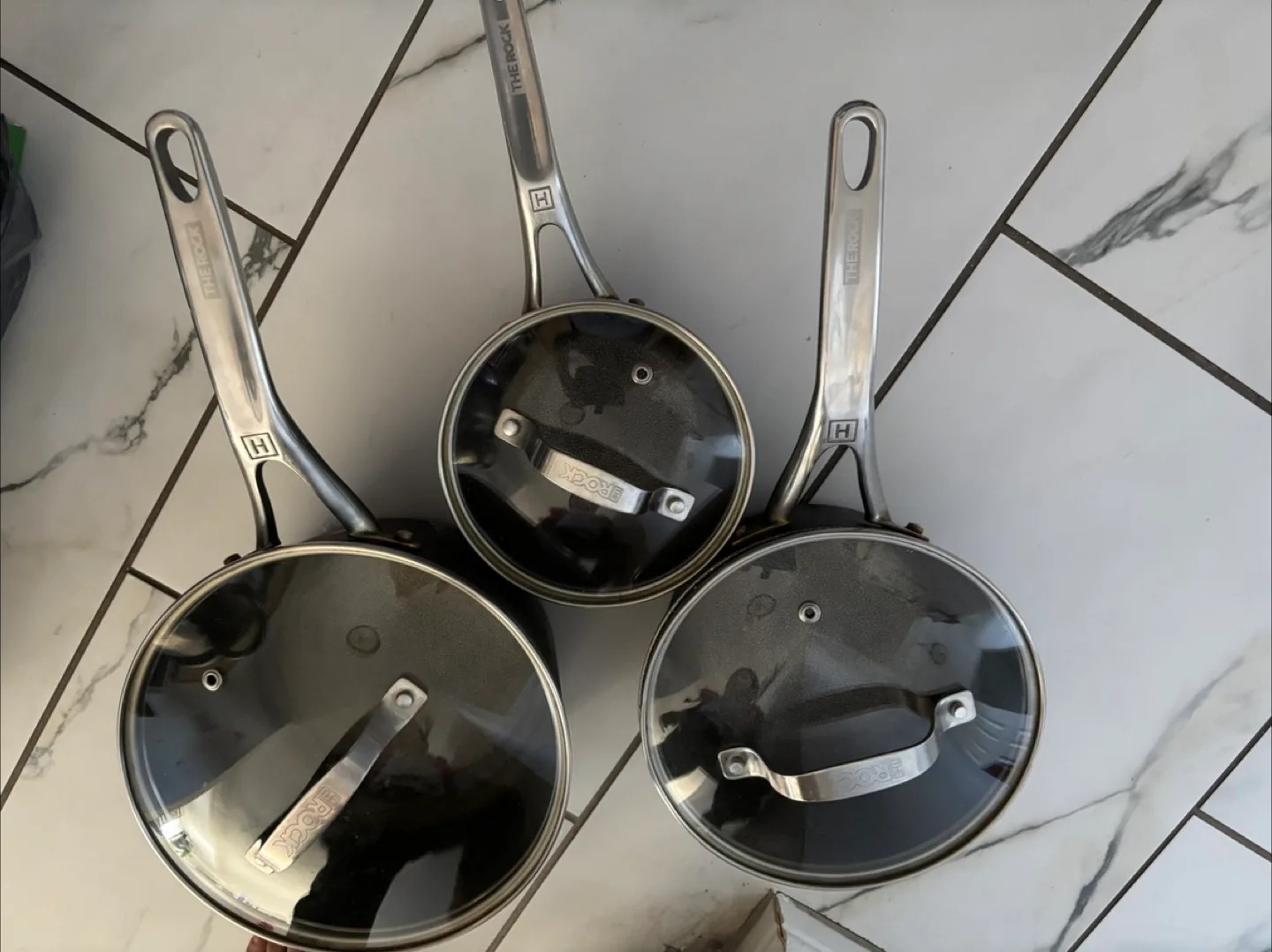 The Rock Copper Non-Stick Fry Pan Set image indicator(2)