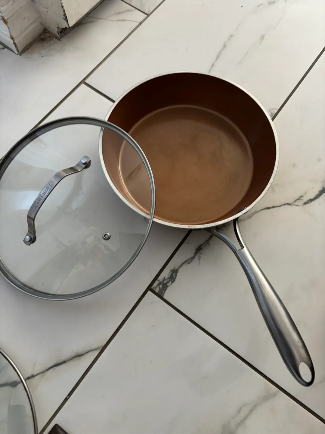 The Rock Copper Non-Stick Fry Pan Set image indicator(6)