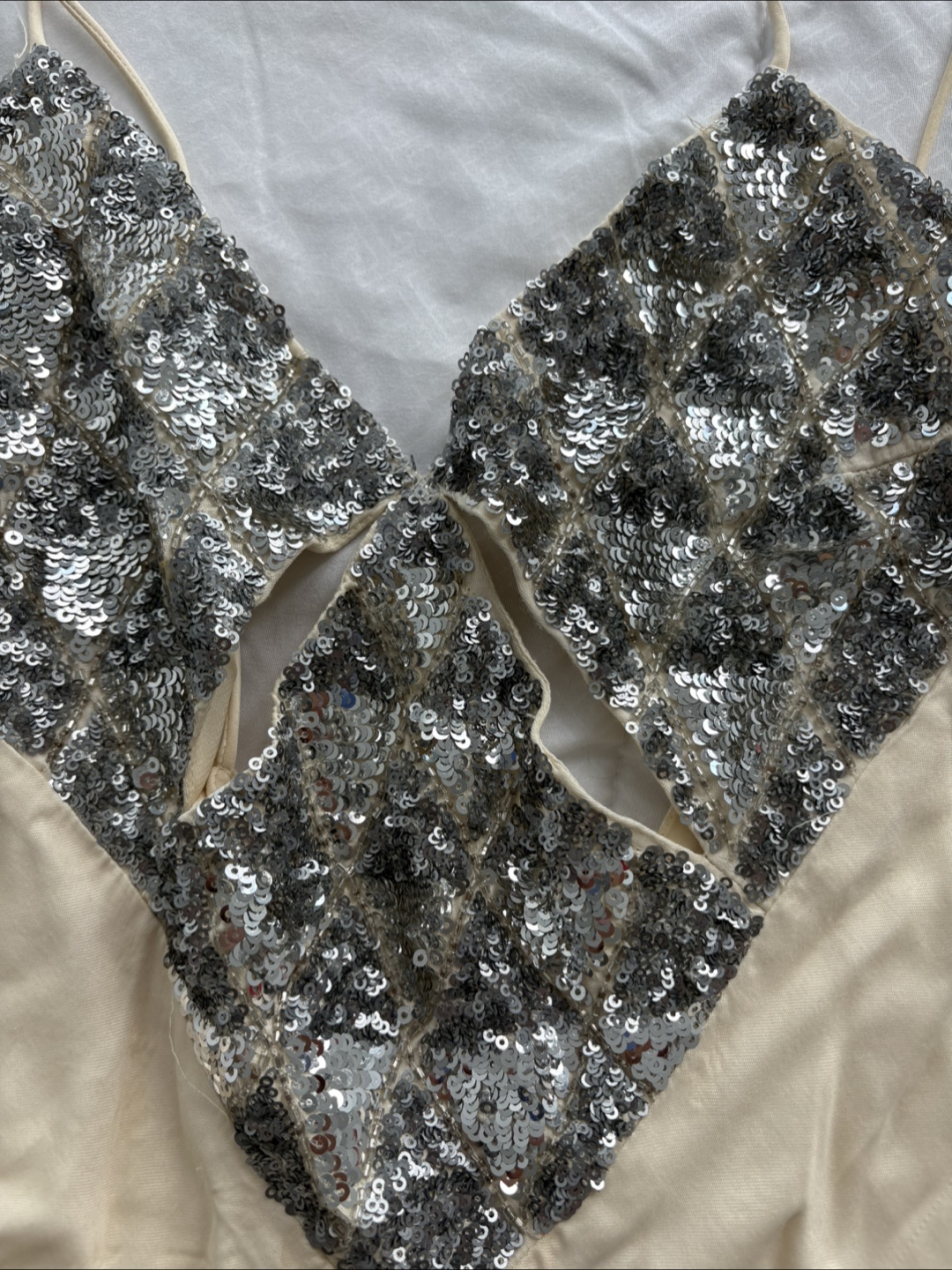 Sequin Detail Mini Dress - photo 4