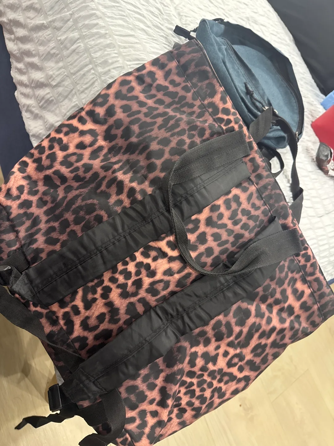 TriForce Leopard Print Tote Bag image indicator(2)