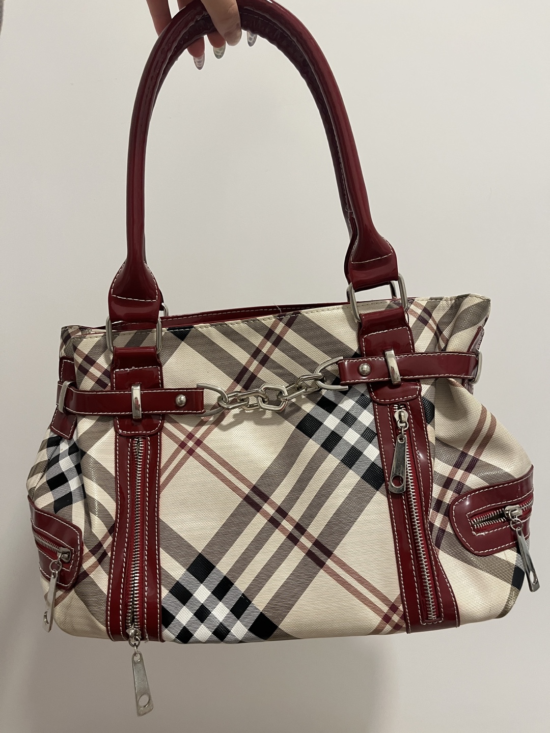 Burberry Plaid Handbag rep