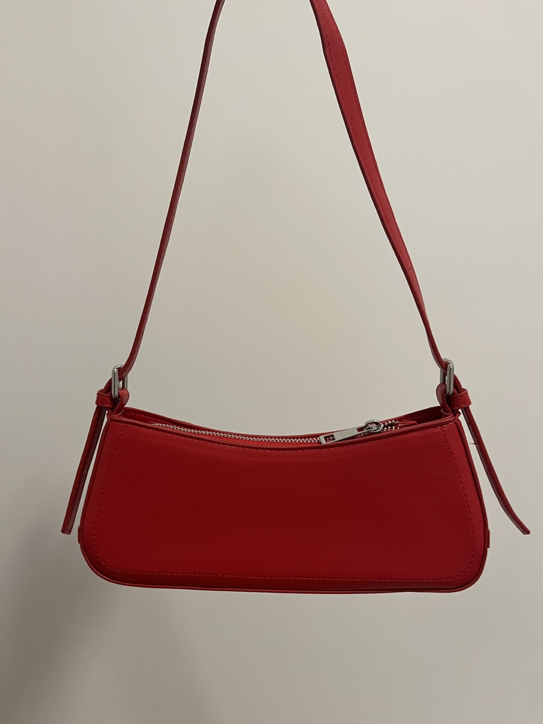 Y2K Style Shoulder Bag - Black & Red - photo 2