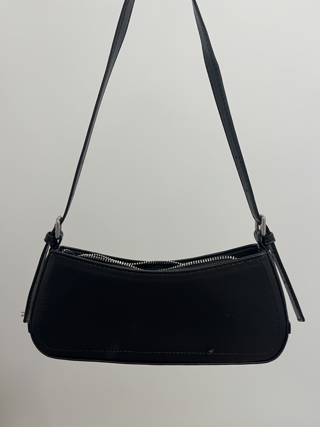 Y2K Style Shoulder Bag - Black & Red - photo 4