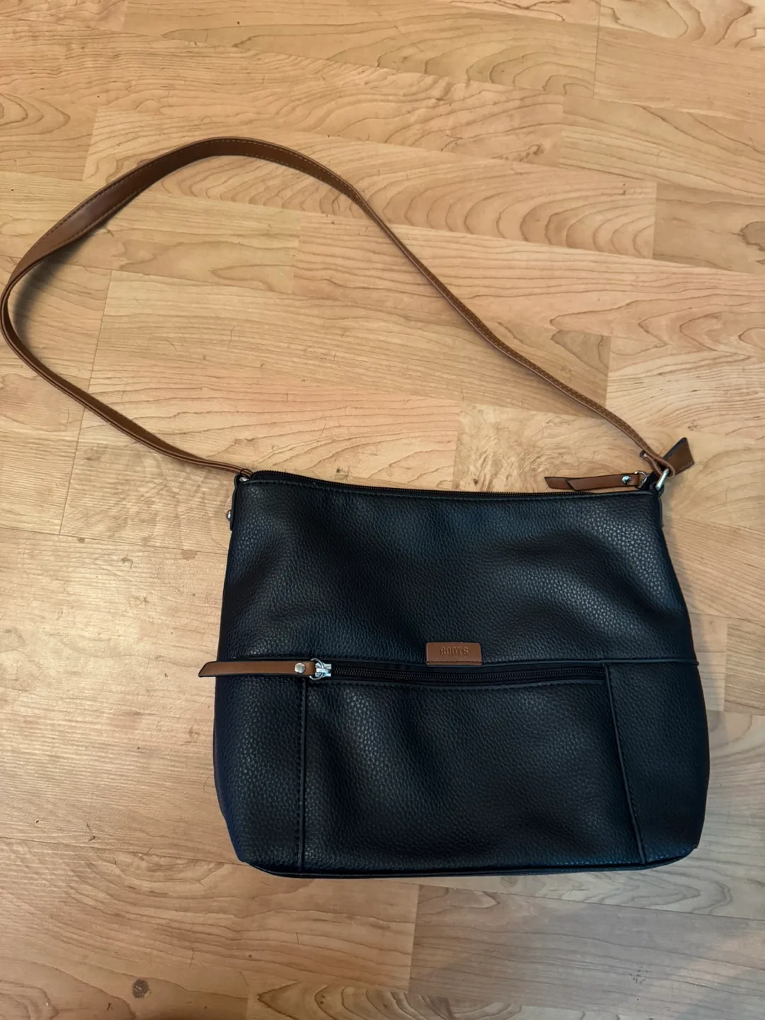 Roots Black Crossbody Bag thumbnail