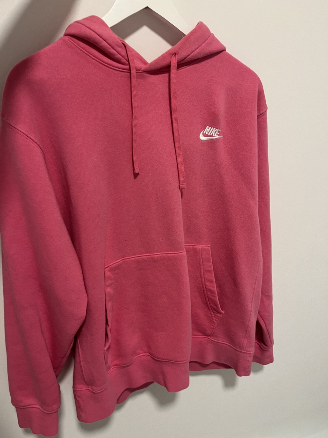 Nike Pink Hoodie - Size L