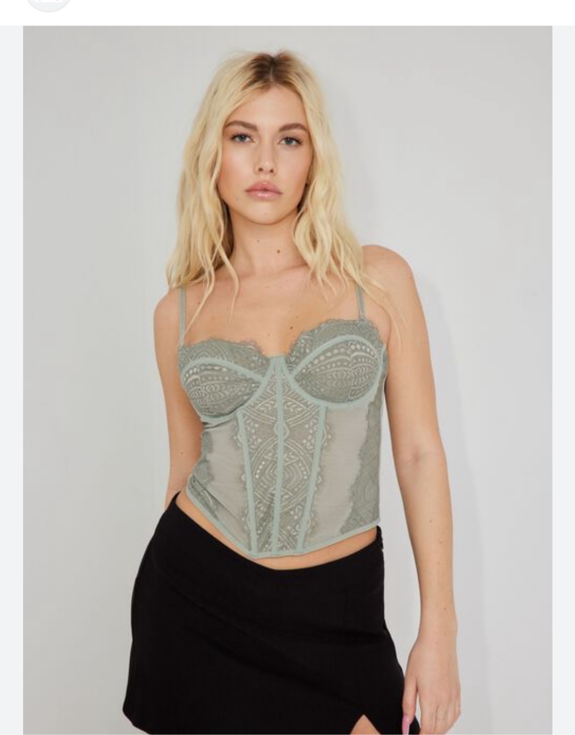 Garage Corset Top - Size M/M - photo 4