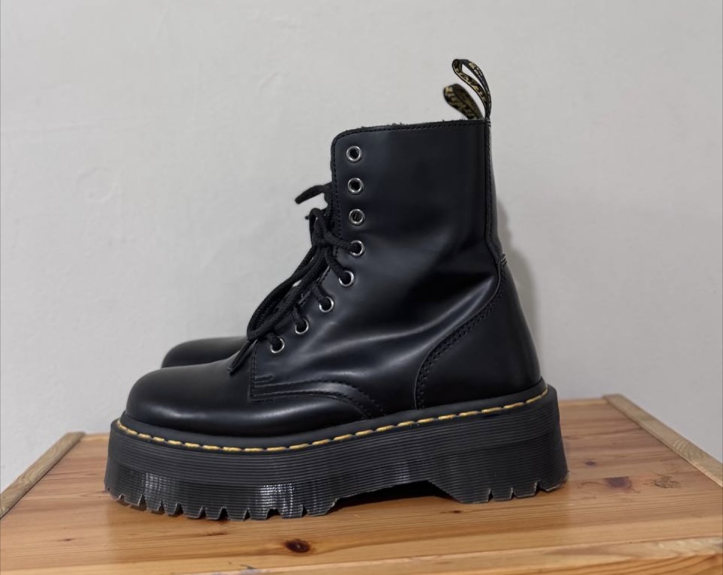 Dr. Martens JADON BOOT SMOOTH LEATHER PLATFORMS - photo 4
