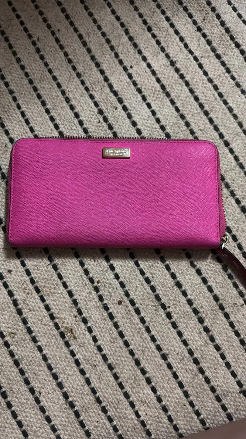 Kate Spade Pink Wallet thumbnail