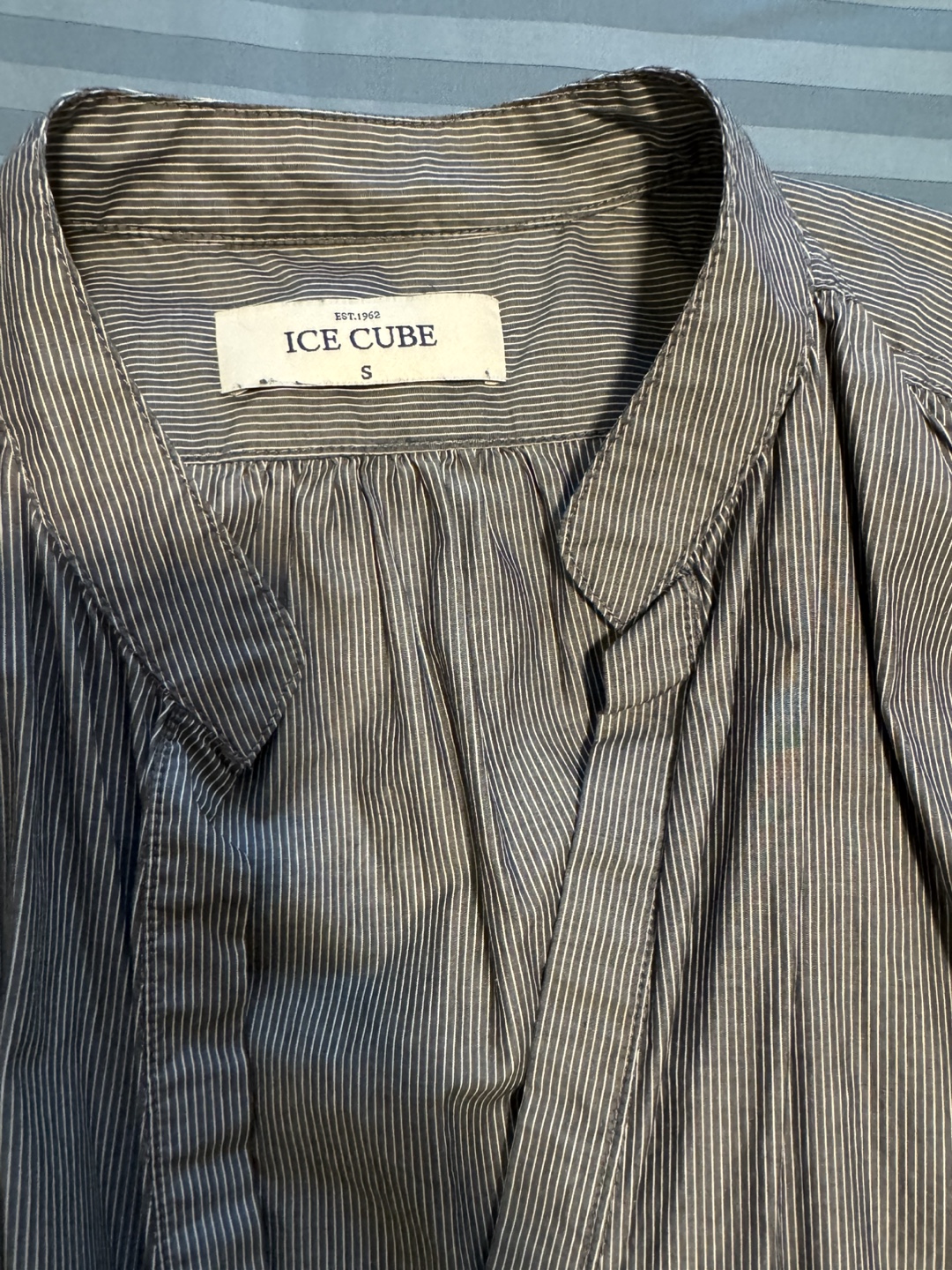 Ice Cube Striped Sleeveless Shirt - Size S - photo 3