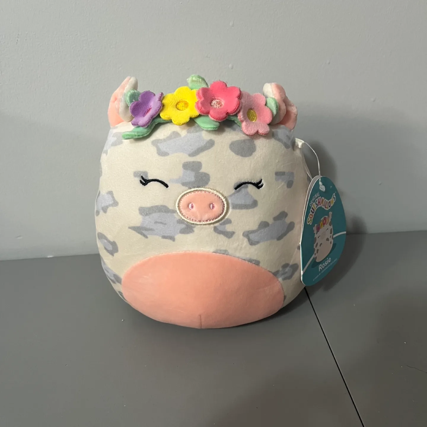 Squishmallows Rosie the Cow Plush NWT thumbnail