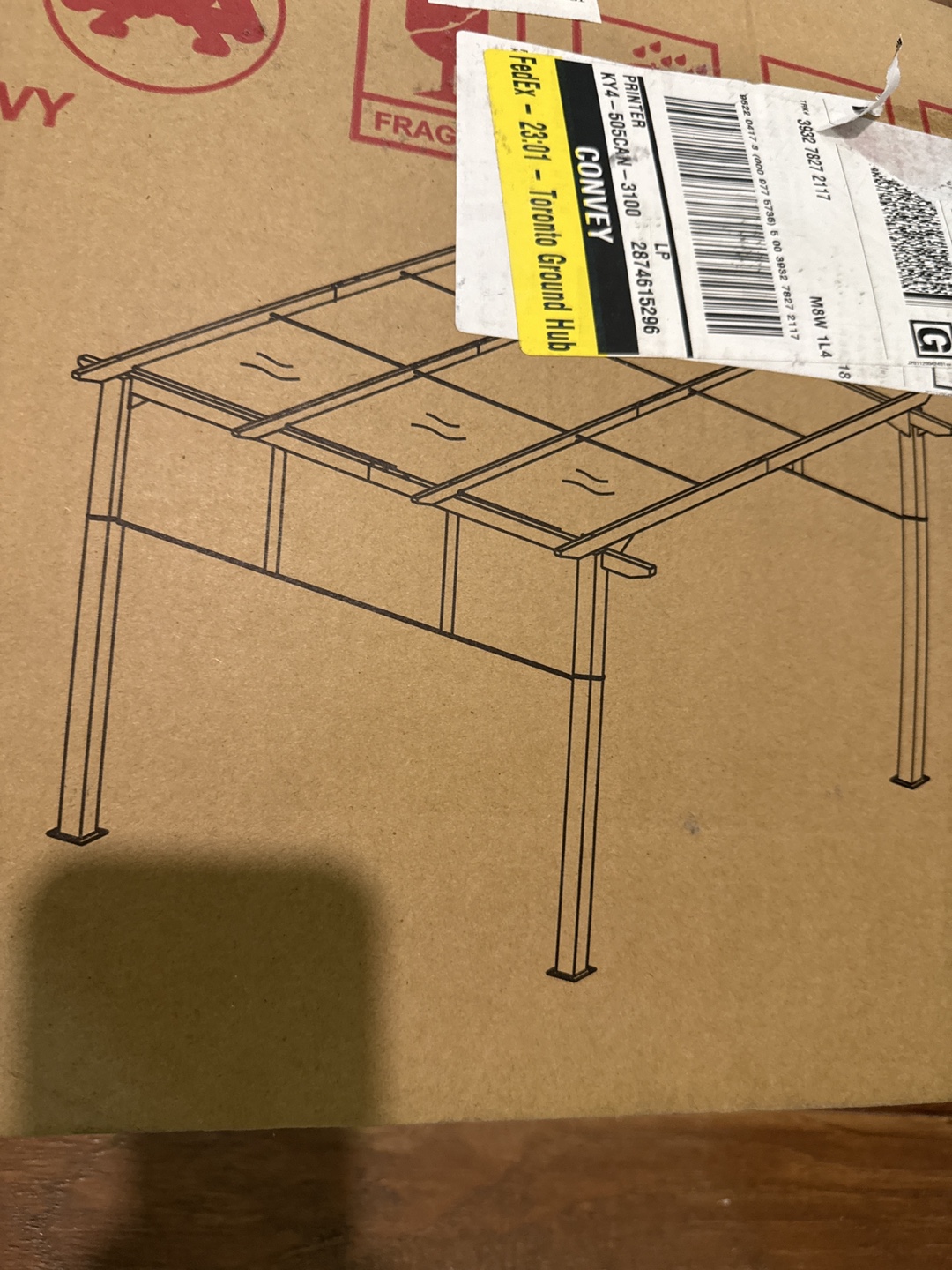 Convey Gray Pergola - New in Box! - photo 2