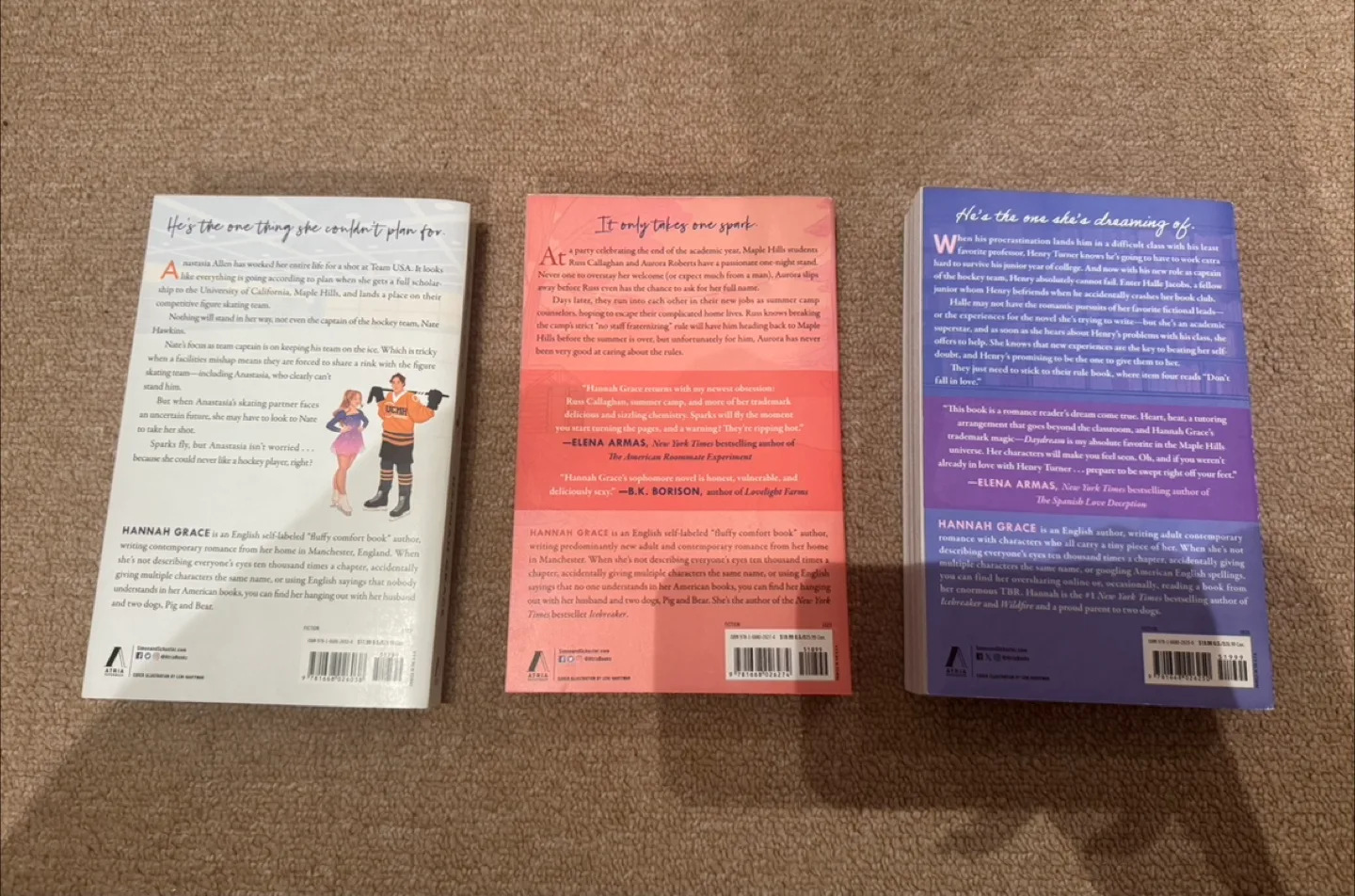 Maple Hills Series by Hannah Grace - 3 Books image indicator(2)