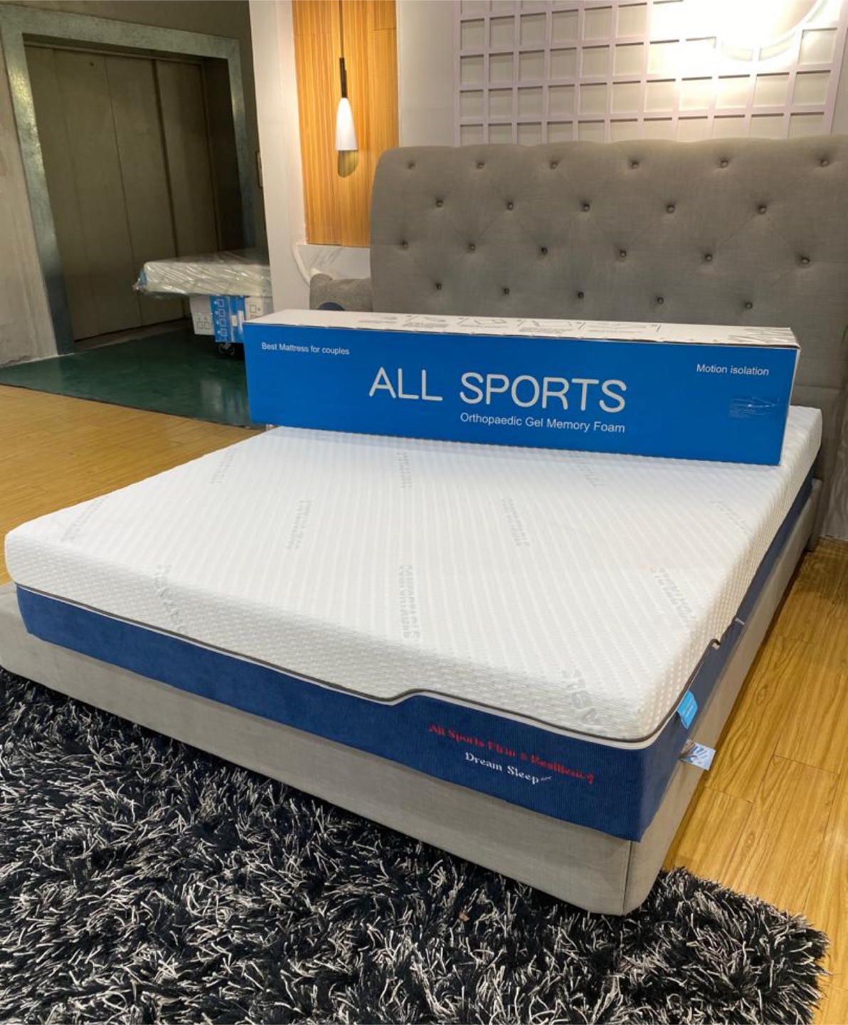 All Sports Orthopaedic Gel Memory Foam Mattress