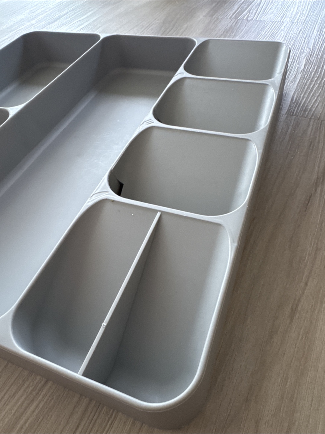 Grey Cutlery Drawer Organizer - photo 2