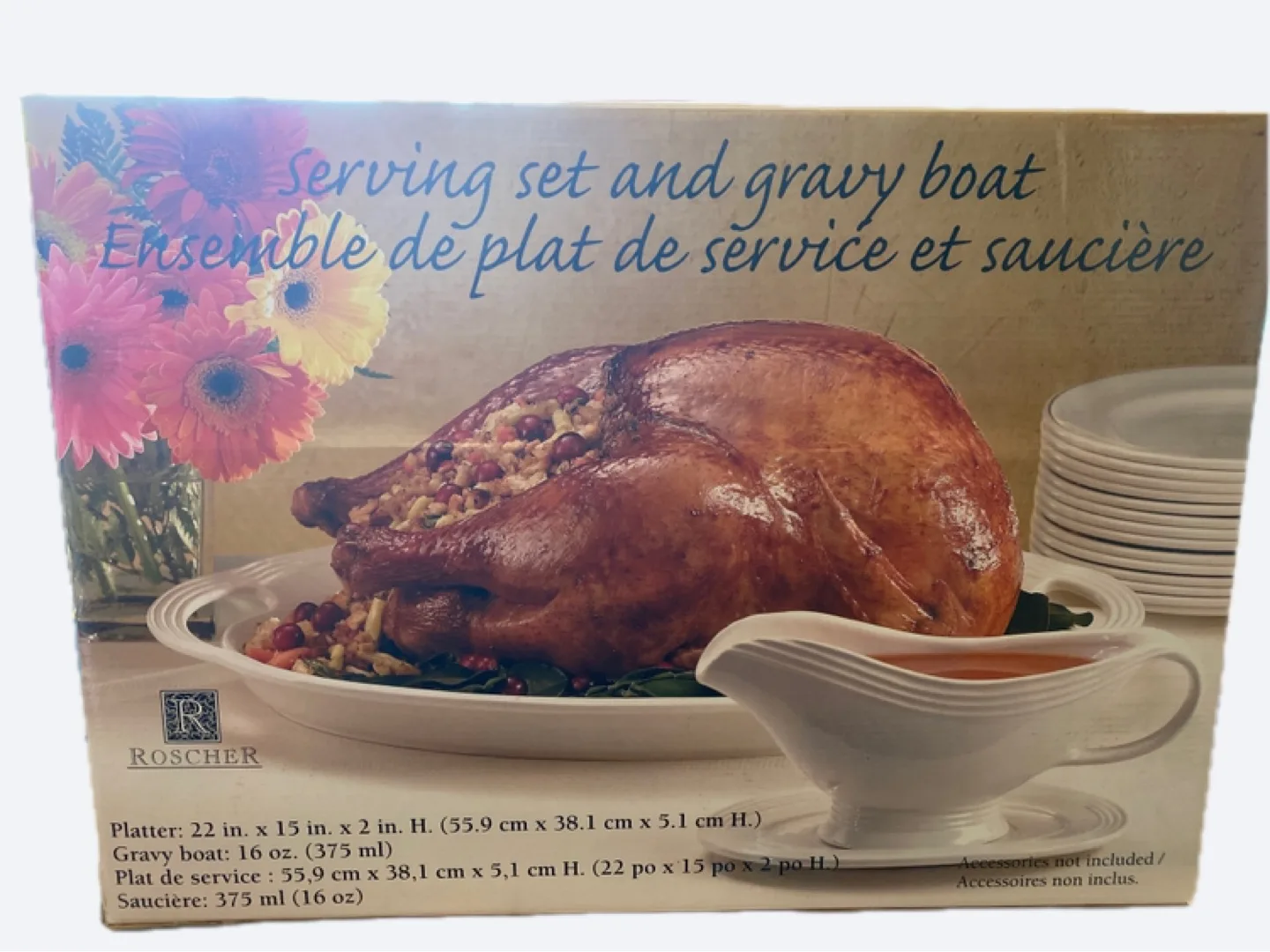 Roscher Serving Set and Gravy Boat thumbnail
