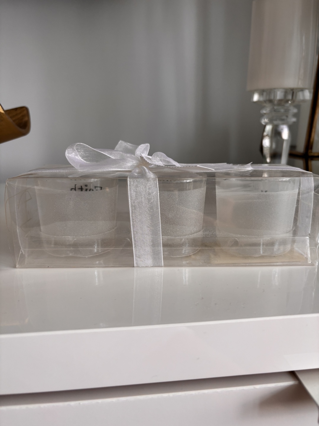 New Glass Candle Holders - Two Sets of 3 - photo 4