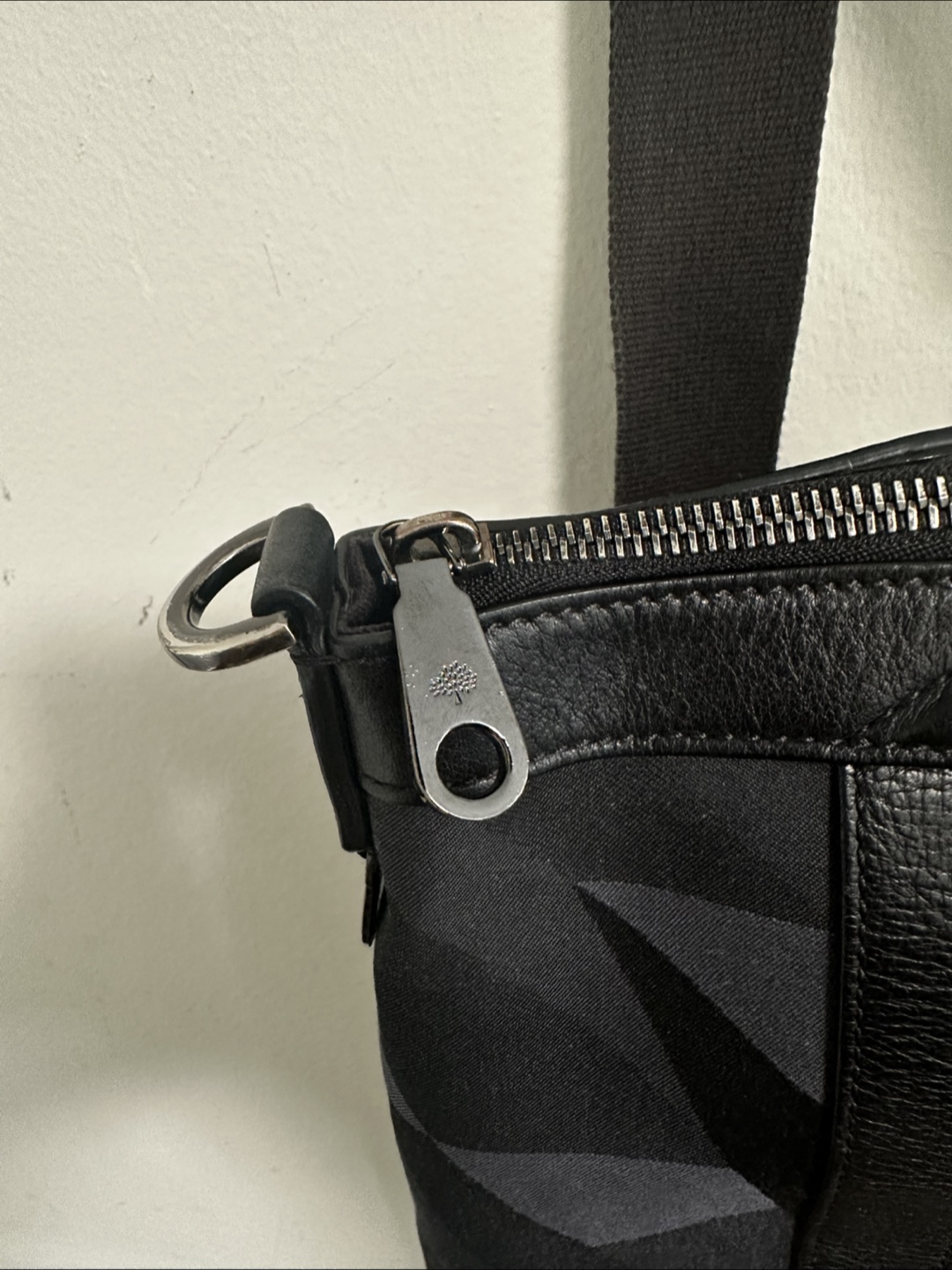 Mulberry Tote Backpack - Black Geometric Pattern - photo 3