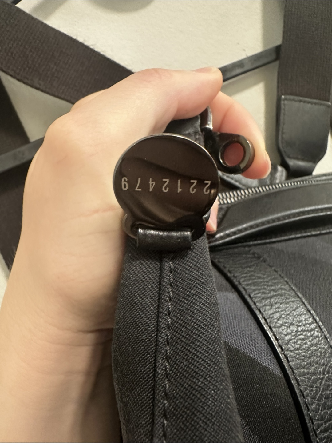 Mulberry Tote Backpack - Black Geometric Pattern - photo 5