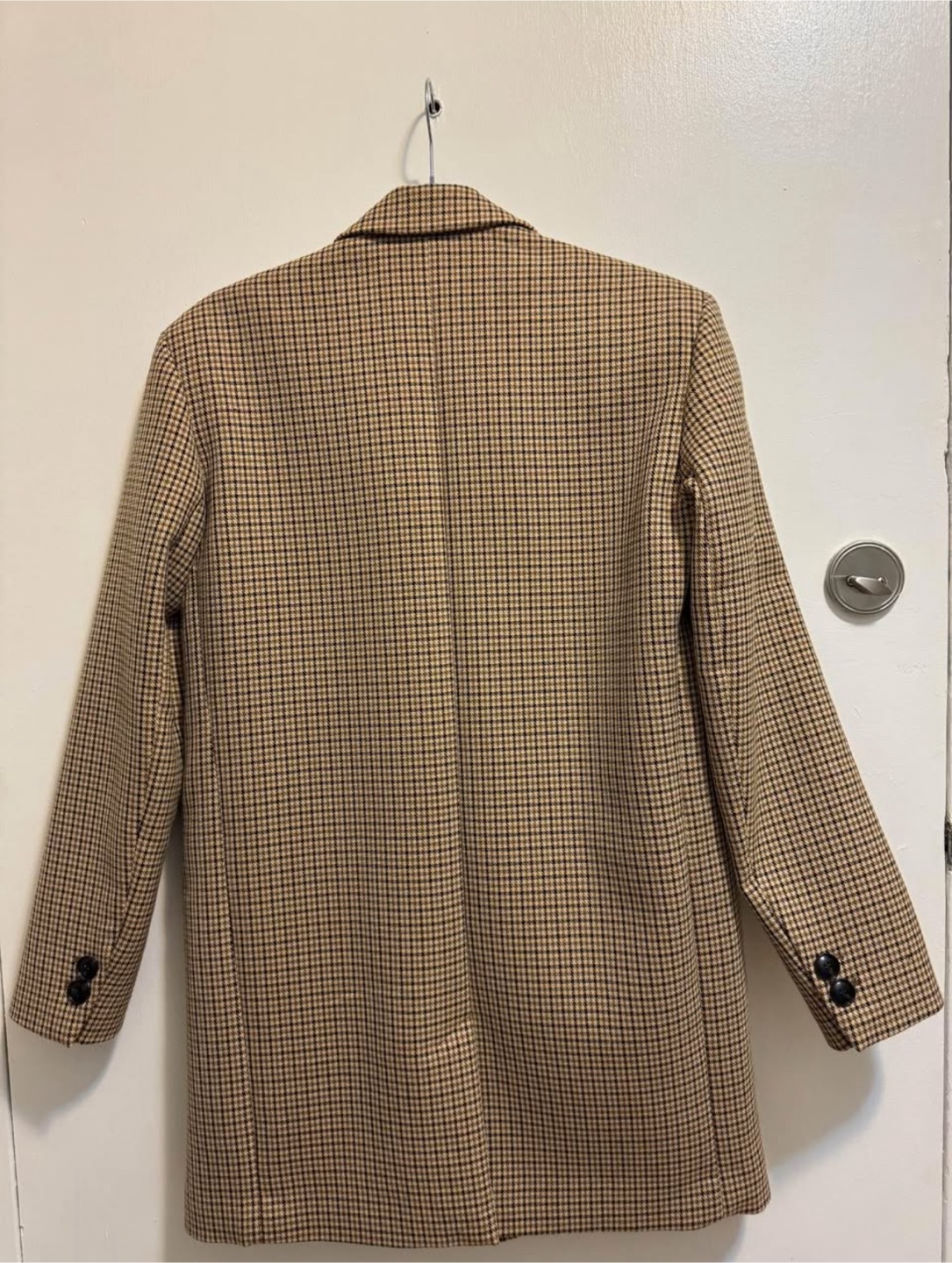 Zara Plaid Blazer - Size S - photo 3