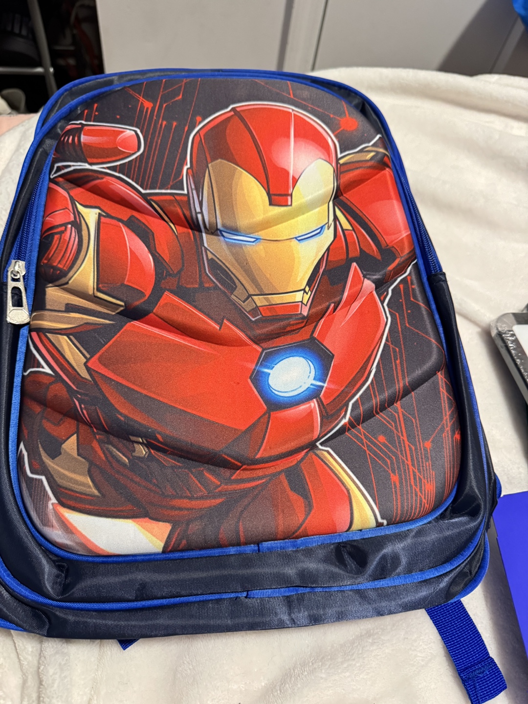 Iron Man Backpack with School Supplies