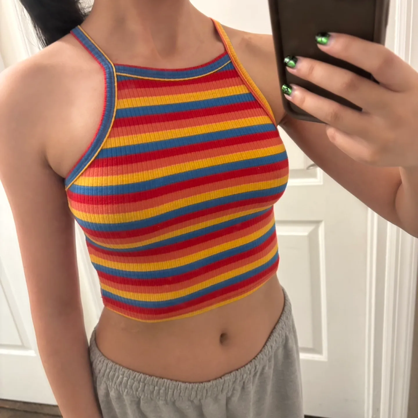 Rainbow Striped Tank Top thumbnail