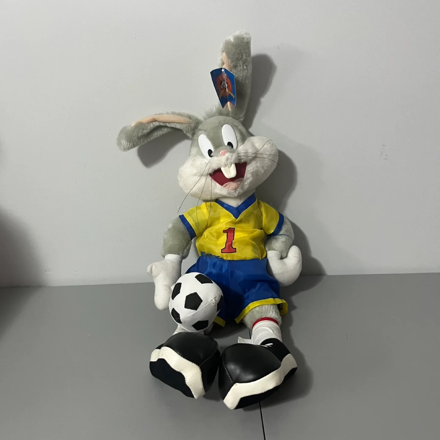 Looney Tunes Bugs Bunny Soccer Plush thumbnail