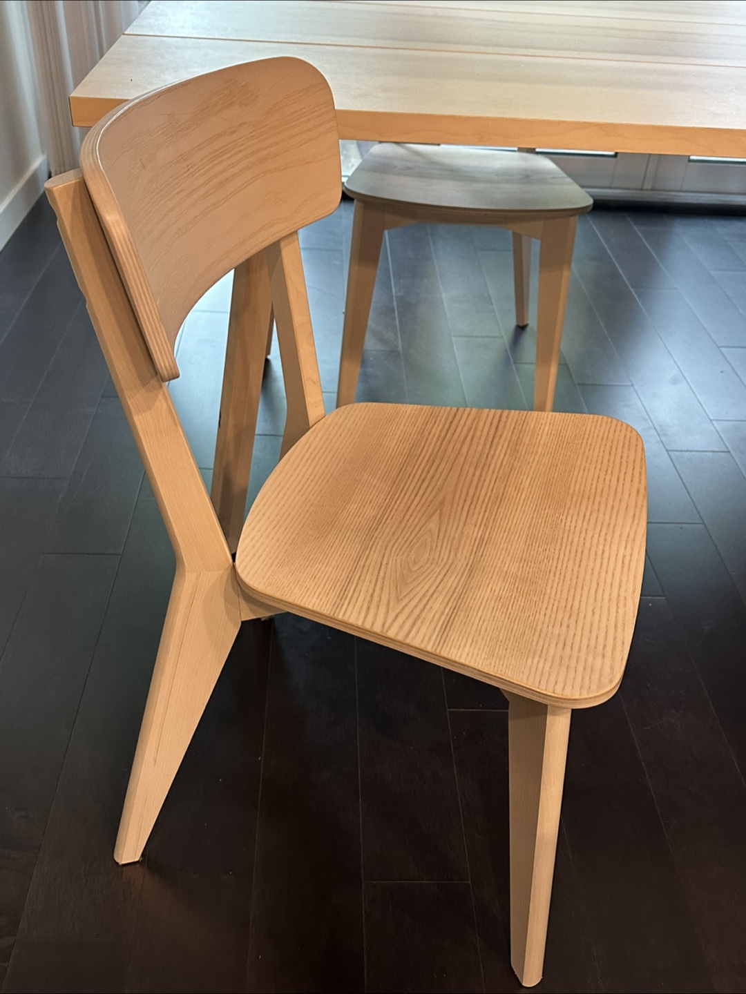 Wooden Dining Chairs Set - photo 2