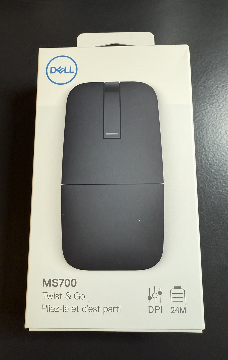 New Dell MS700 Bluetooth Travel Mouse