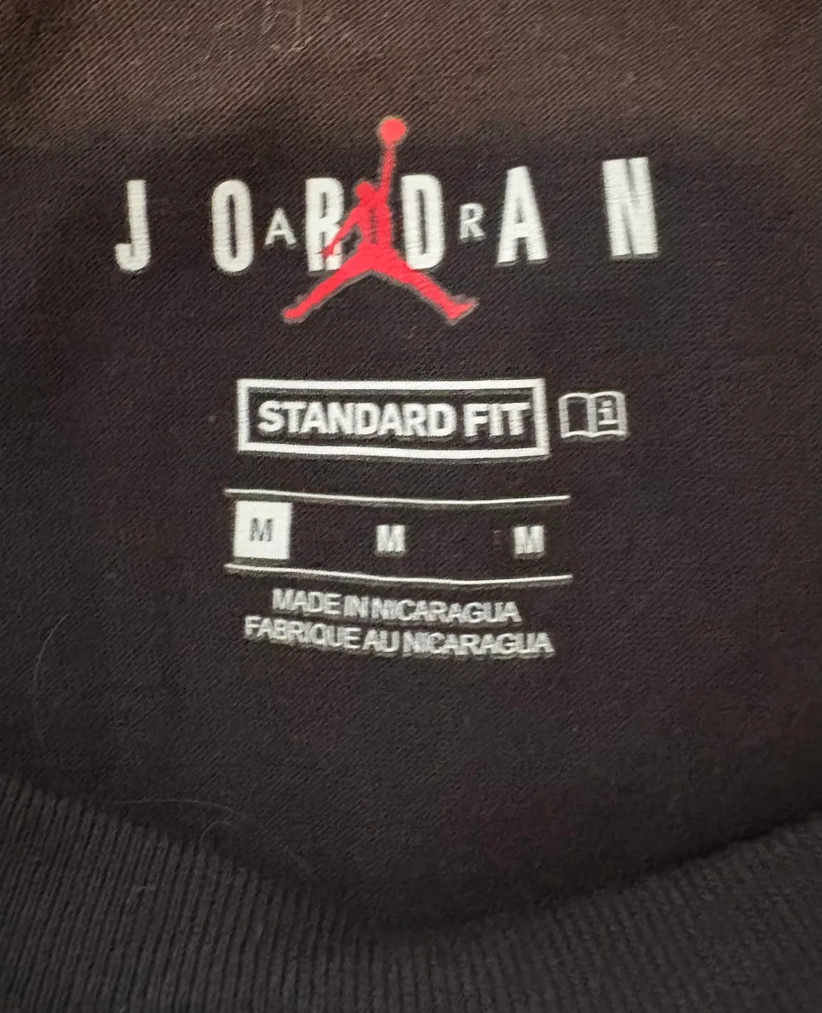 Jordan Jumpman Black T-Shirt - Size M image indicator(3)