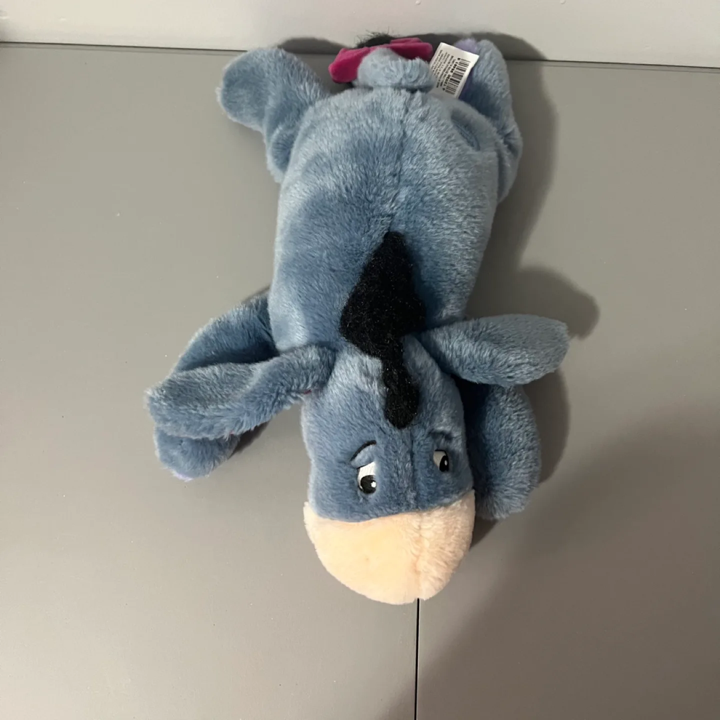 Disney Store Exclusive Authentic Soft Eeyore Bean Bag 16" thumbnail