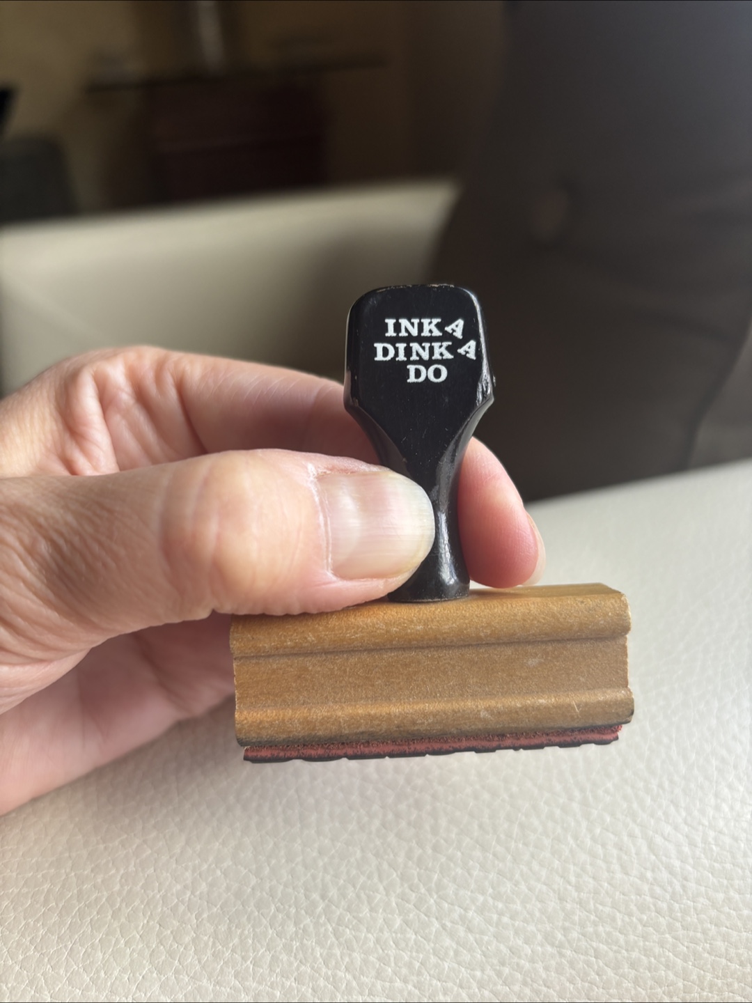 Inkadinkado Rubber “Bullshit” stamp - photo 2