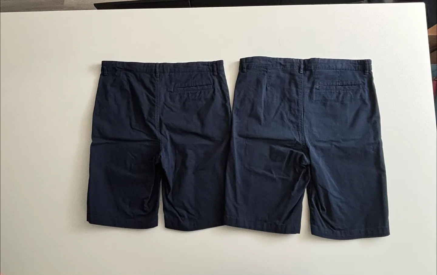 Boys Navy Blue Shorts - Size 16 Plus image indicator(3)