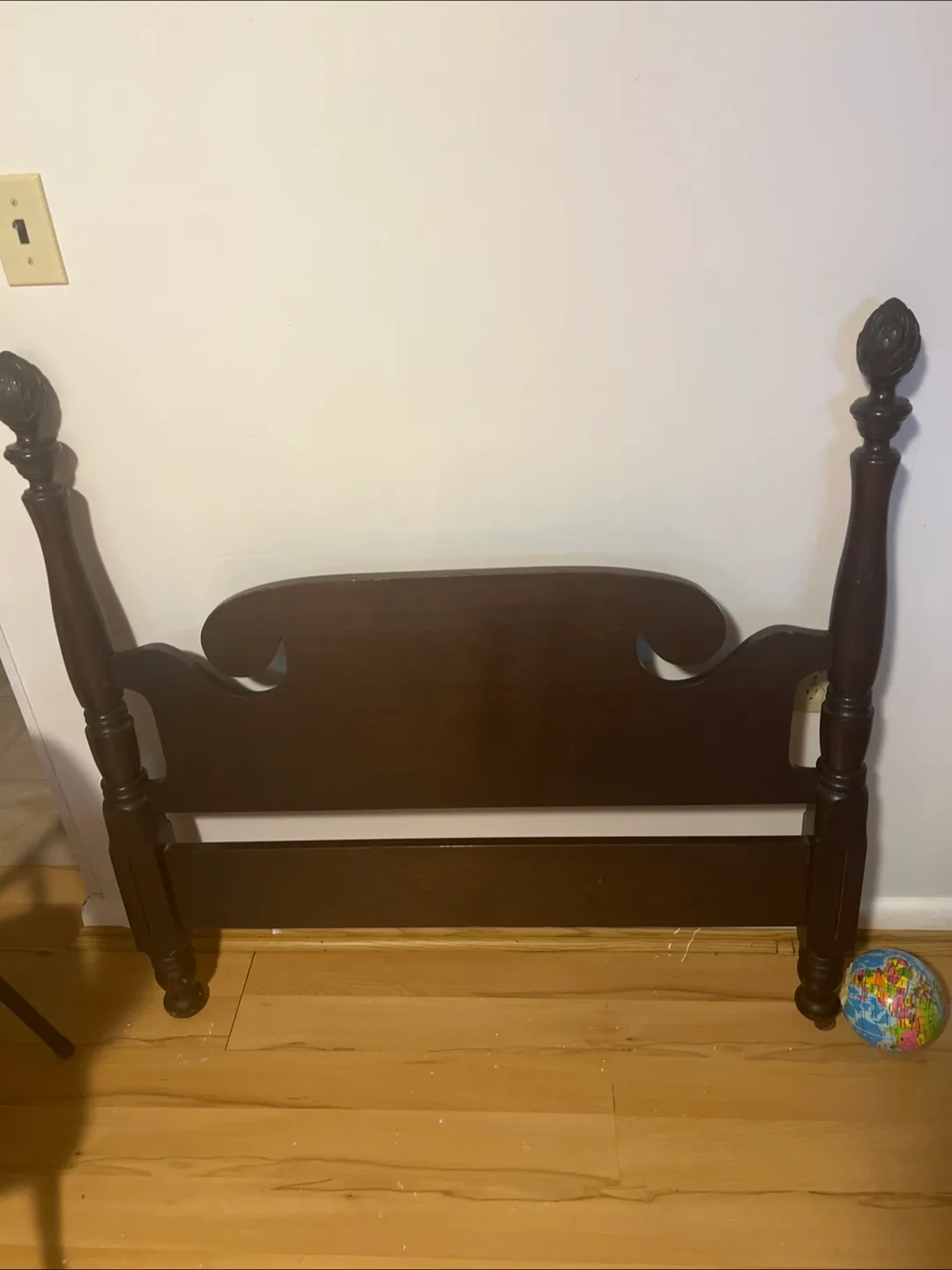 Antique Mahogany tween bed thumbnail