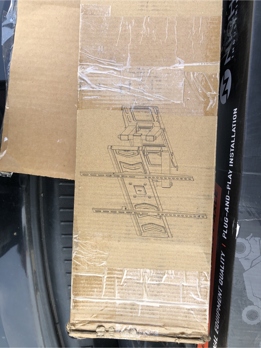 PrimeCables Full-Motion TV Wall Mount (37-70")
