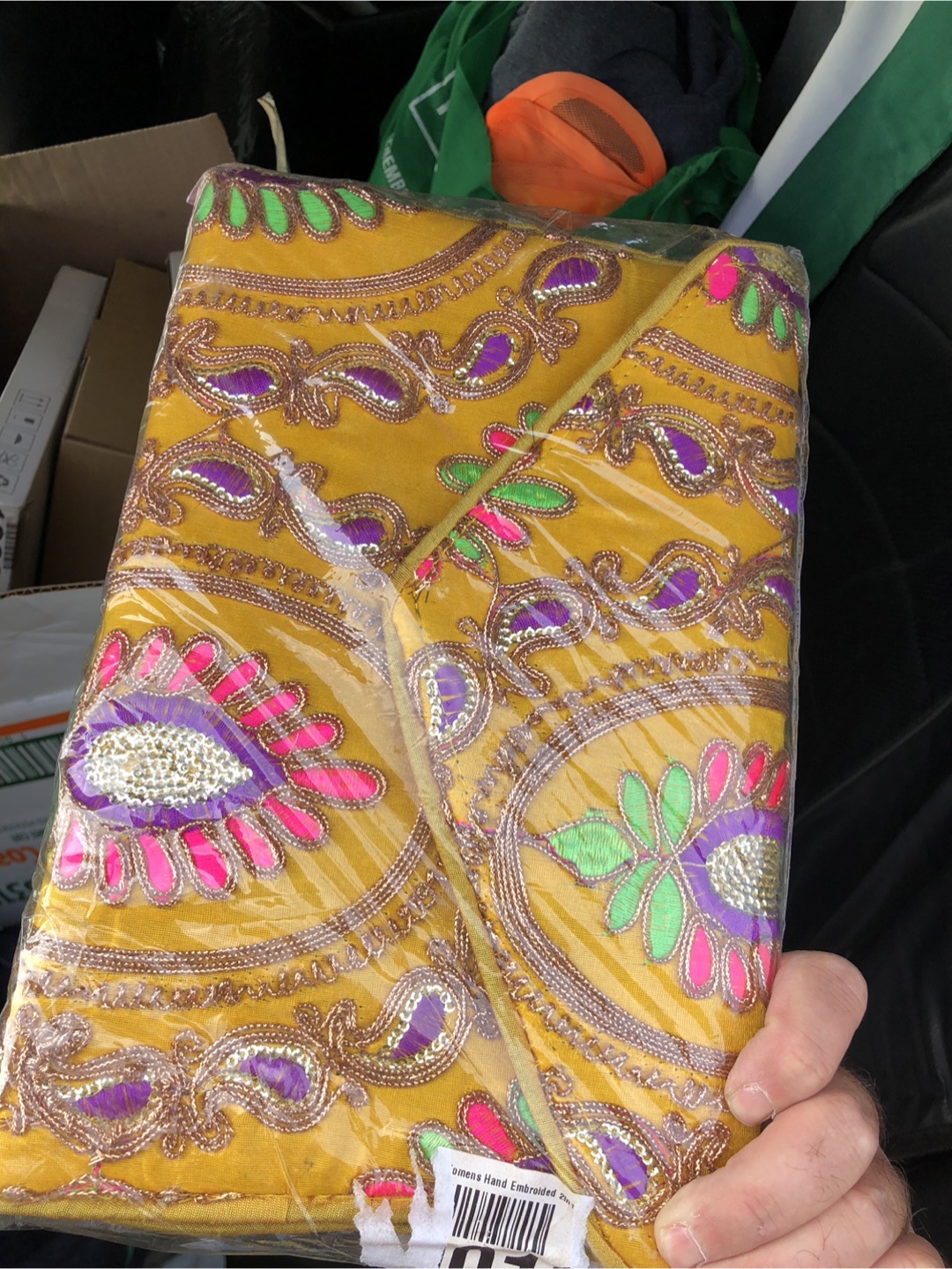 Omsara Hand Embroidered Clutch