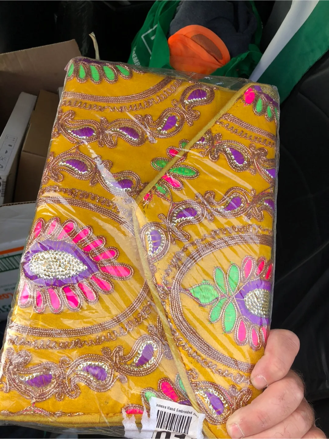 Omsara Hand Embroidered Clutch thumbnail